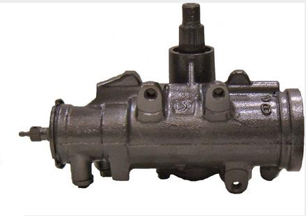 Power steering gear box for 1973 to 1976 Oldsmobile Omega.
